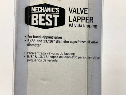 Mechanics Best TR25256 Small Valve Lapper Tool For Hand Lapping Engine Valves