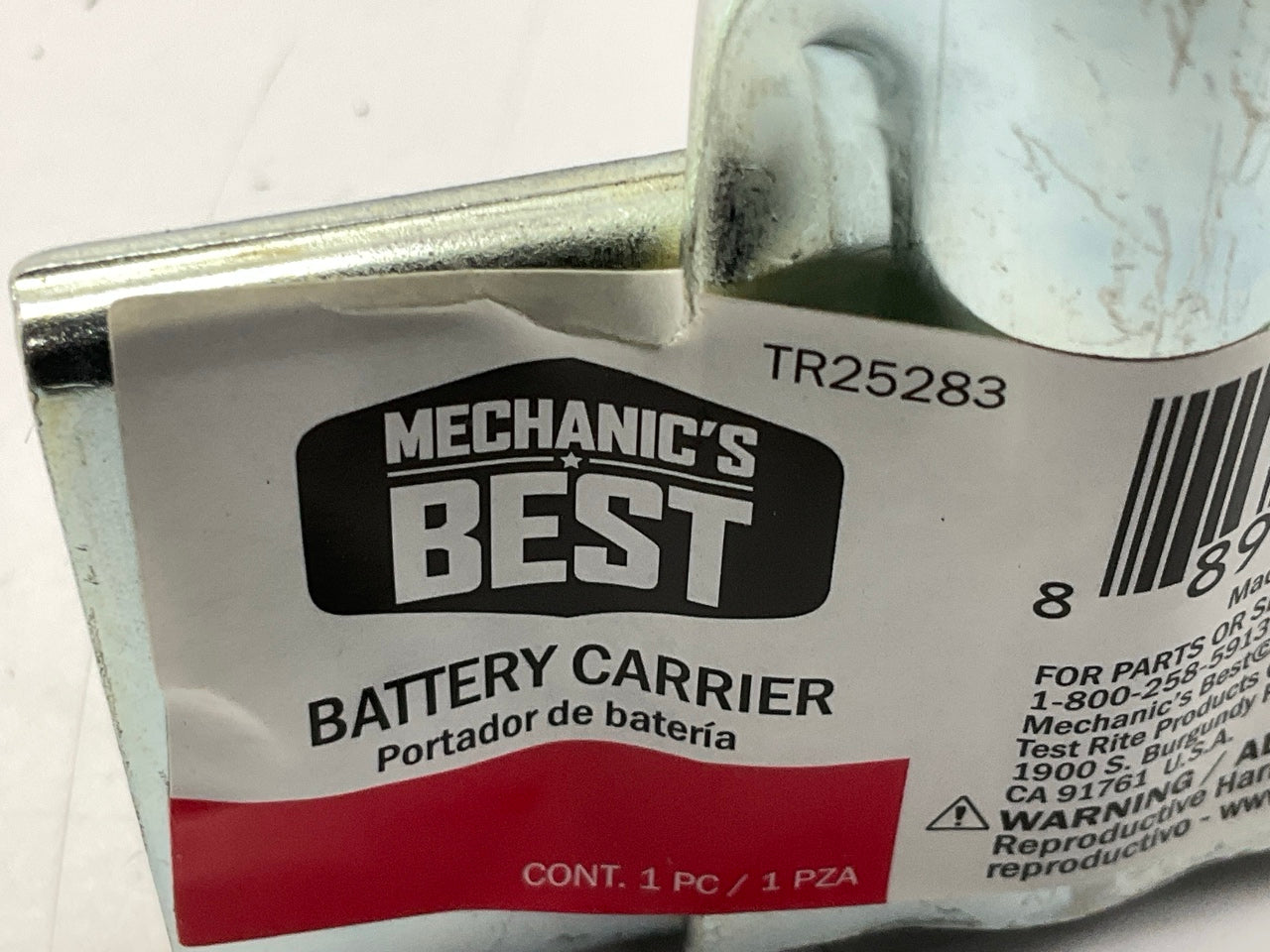 Mechanics Best TR25283 Battery Carrier, Safely Grab, Lift, And Carry Batteries