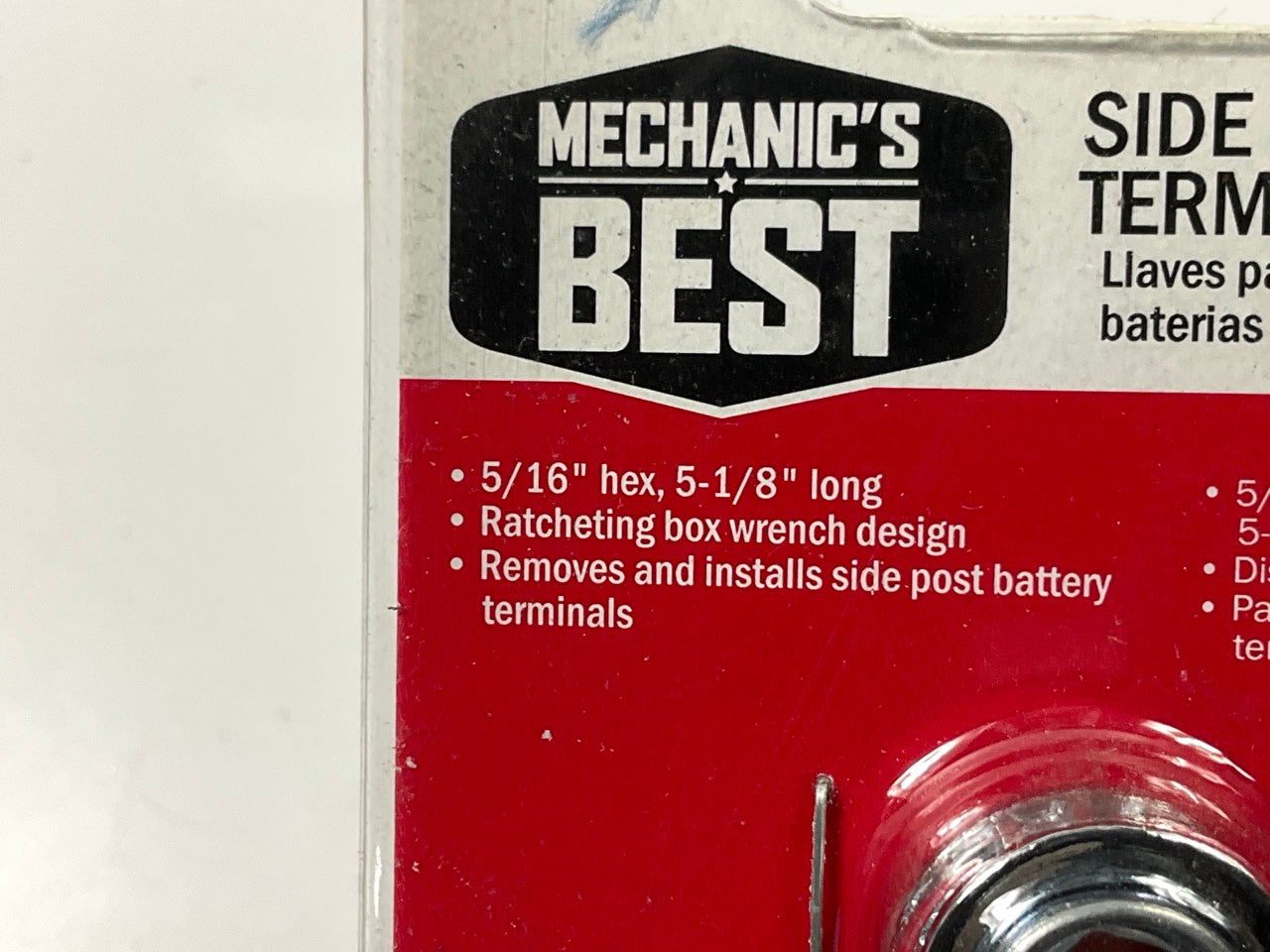 Mechanics Best TR25287 Side Terminal Battery Wrench - 5/16''