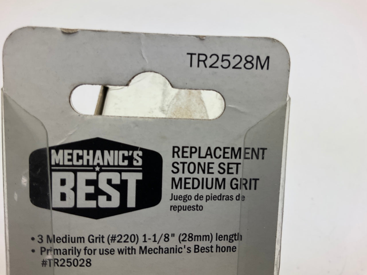 Mechanics Best TR2528M Hone Medium Grit #220 Replacement Stones (1-1/8'')