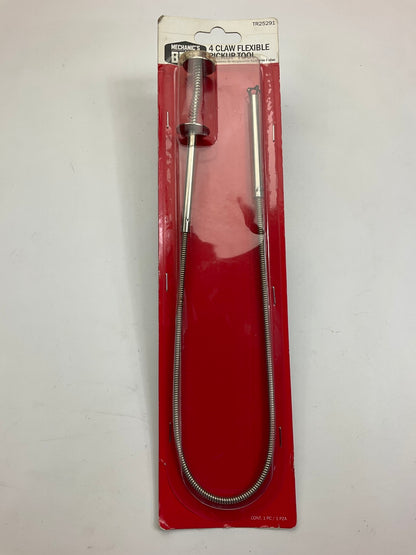 Mechanics Best TR25291 24'' Flexible Four Claw Pickup Tool