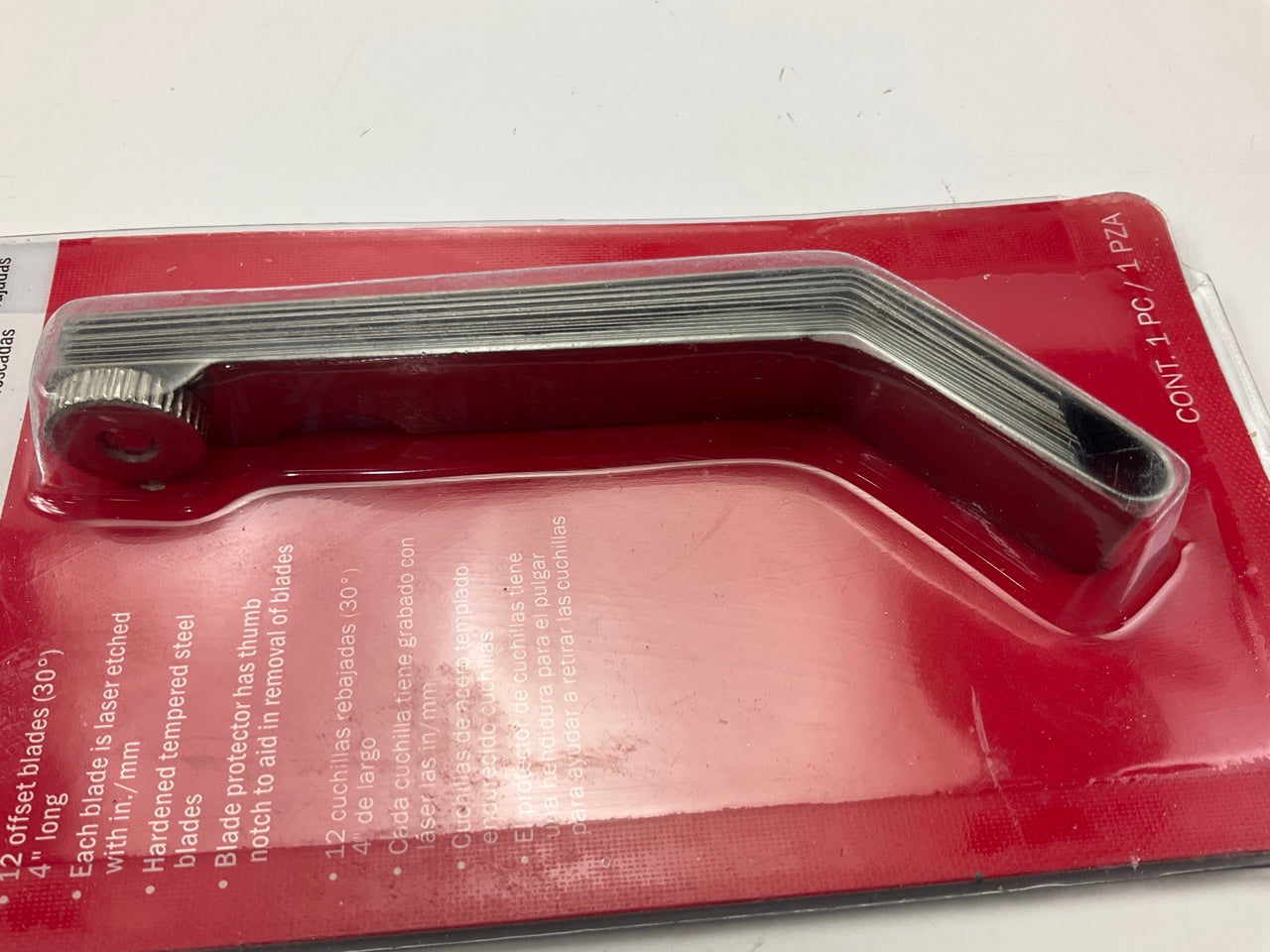 Mechanics Best TR25304 12 Blade Valve Tapper Feeler Gauge