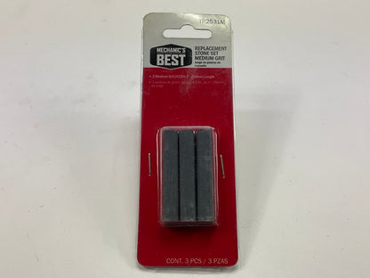Mechanics Best TR2531M Stone Replacement Set Medium Grit Brake Cylinder Hone