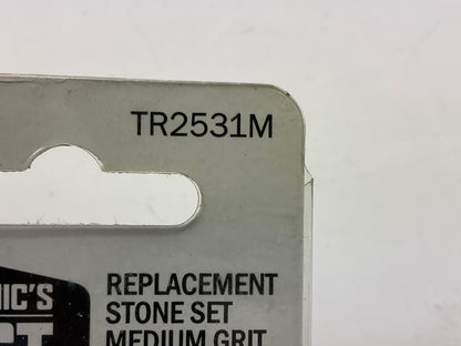 Mechanics Best TR2531M Stone Replacement Set Medium Grit Brake Cylinder Hone