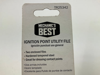 Mechanics Best TR25342 2-Piece Ignition Point And Utility File
