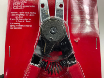 Mechanics TR25356 Professional 6-1/2'' Snap Ring Plier Set: External & Internal