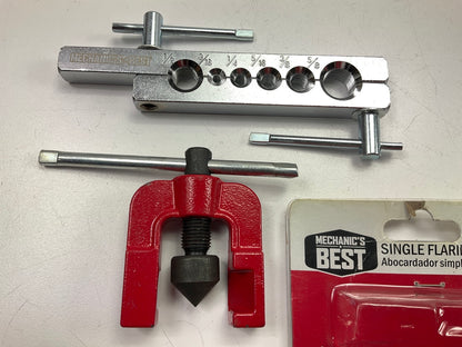 Flaring Tool Set For Copper Aluminum Brass Steel Tube For 45° Single Flaring