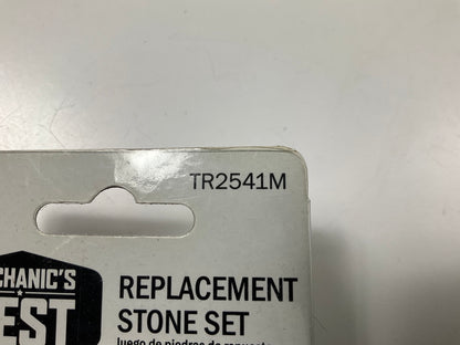 Mechanics Best TR2541M 4 Inch Replacement Stone Set, Medium Grit, 3 Piece