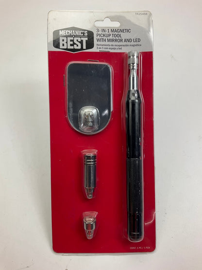Mechanics Best TR25468 2-in-1 Magnetic Pickup Tool With LED And Mirror