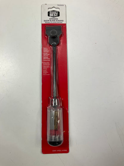 Mechanics Best TR25500  Razor Blade Scraper, Extended, Sure Grip Handle