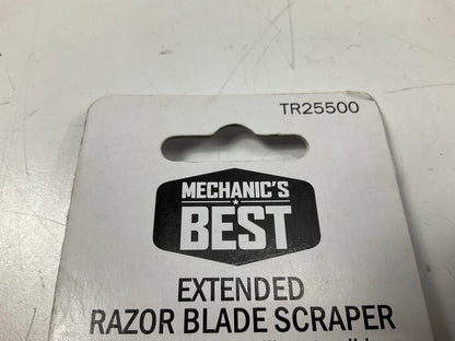 Mechanics Best TR25500  Razor Blade Scraper, Extended, Sure Grip Handle