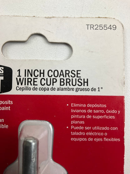 Mechanics Best TR25549 1 Inch Crimped Wire Brush