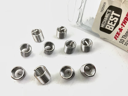 Mechanics Best TR25605 Fix-A-Thread 10 Thread Inserts - UNC 5/16''-18 X 1.5D