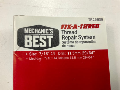 Mechanics Best TR25608 Permanent Thread Repair Kit SAE Size: 7/16''-14