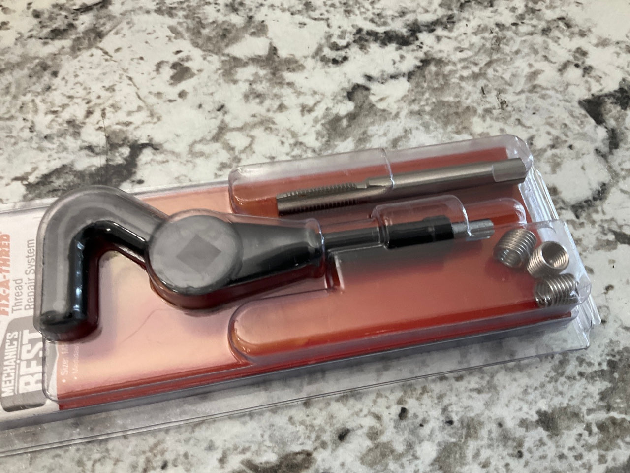 Mechanic Best TR25628 UNC M8 - 1.25 Helicoil Permanent Thread Repair Kit M8-1.25