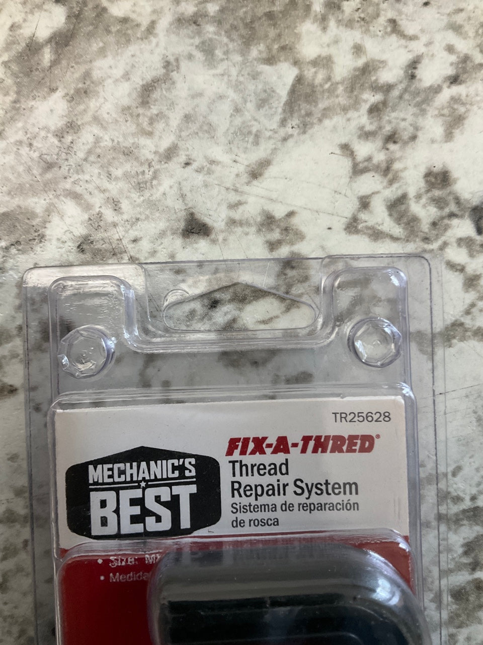 Mechanic Best TR25628 UNC M8 - 1.25 Helicoil Permanent Thread Repair Kit M8-1.25