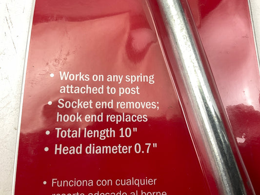 Mechanics Best TR25736 Drum Brake Spring Removal Install Tool, 10'' Total Length