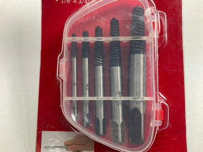 Mechanics Best TR336SE5C Screw Extractor Set, 5-Piece