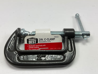 Mechanics Best TRCC2 2 Inch C-Clamp Clamp, 2''