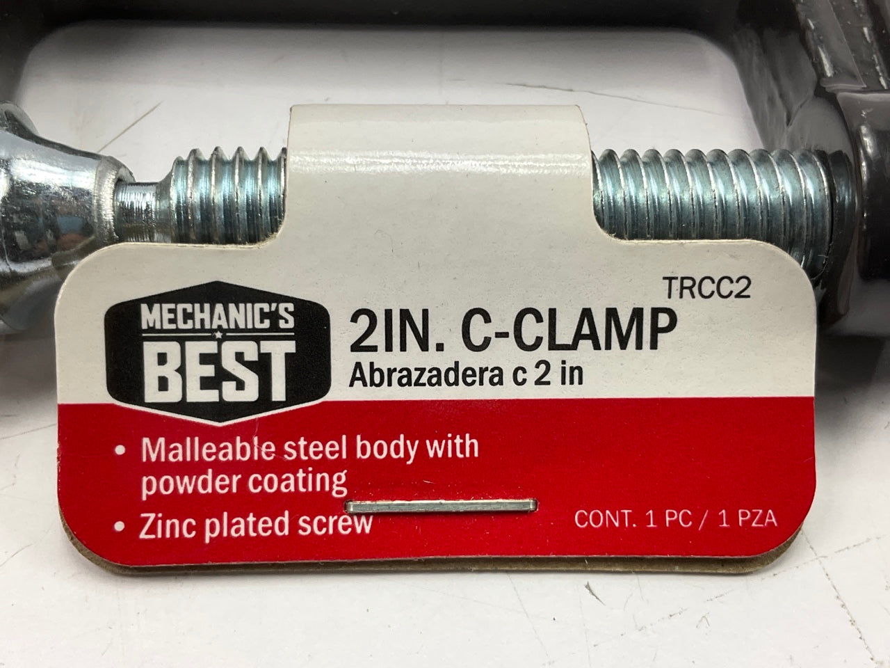 Mechanics Best TRCC2 2 Inch C-Clamp Clamp, 2''