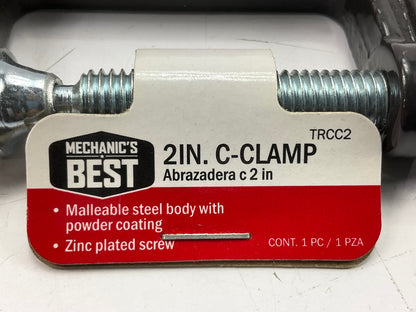 Mechanics Best TRCC2 2 Inch C-Clamp Clamp, 2''