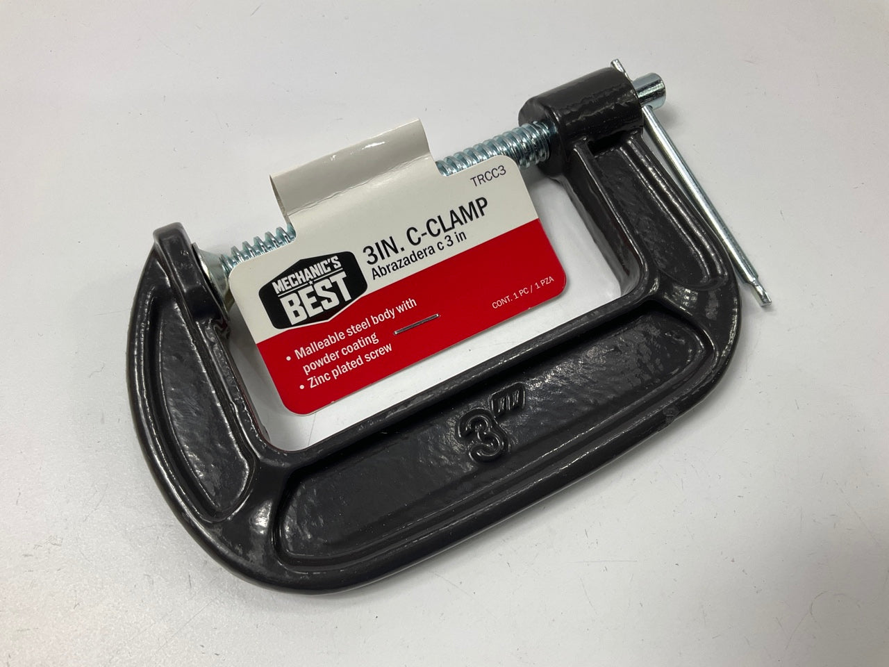 Mechanics Best TRCC3 3'' C-Clamp