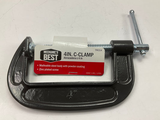 Mechanics Best TRCC4  4'' C-Clamp