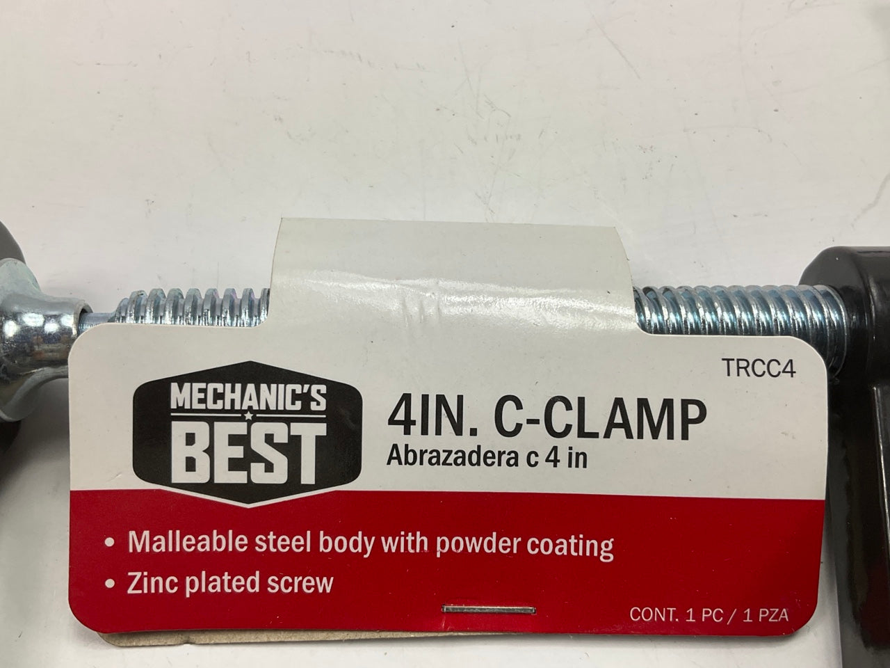 Mechanics Best TRCC4  4'' C-Clamp