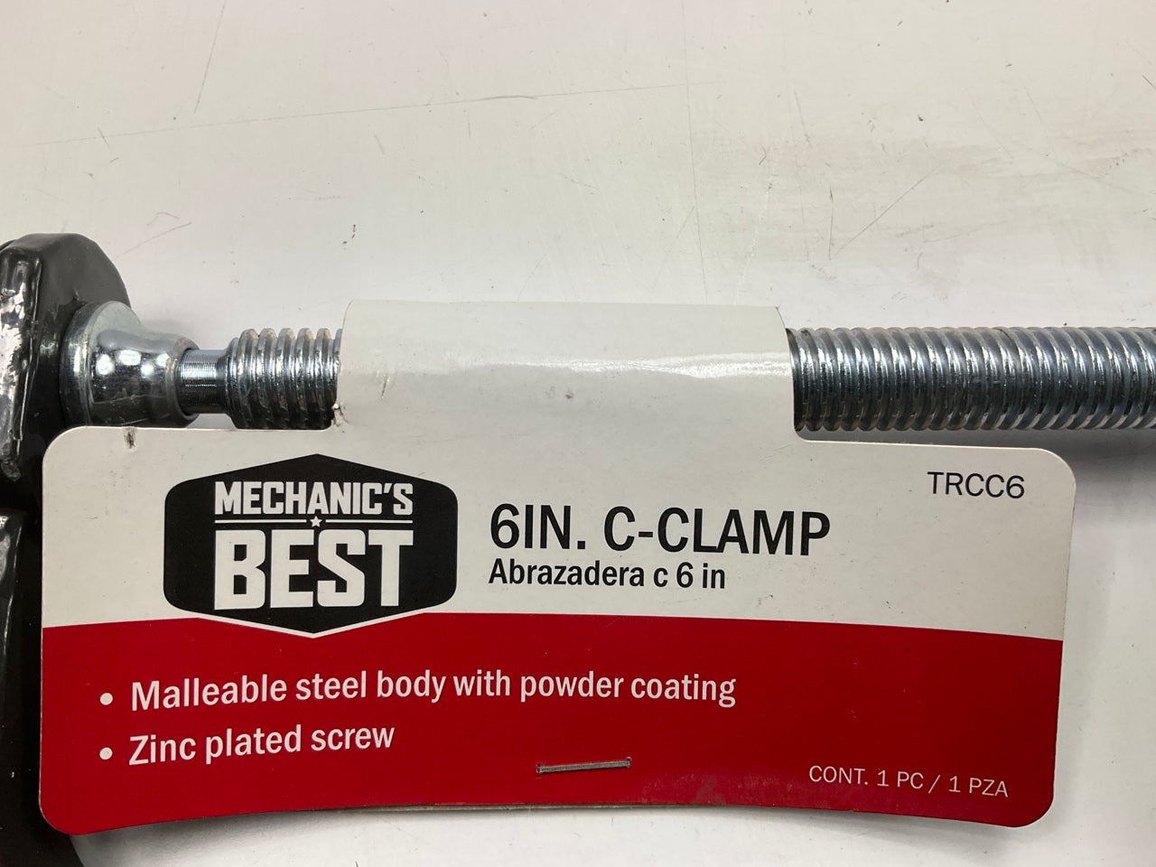 Mechanics Best TRCC6 6'' C-Clamp