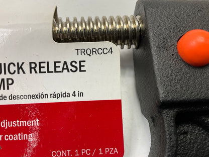 (4) Mechanics Best TRQRCC4 4'' Quick Release C-Clamp