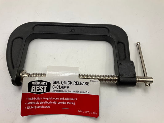 Mechanics Best TRQRCC6 QUICK RELEASE 6'' C-Clamp