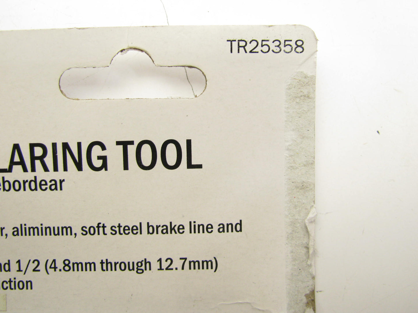 Mechanics TR25358 Double Flaring Tool Set 7 Piece 3/16'', 1/4'', 5/16'', 3/8'' & 1/2