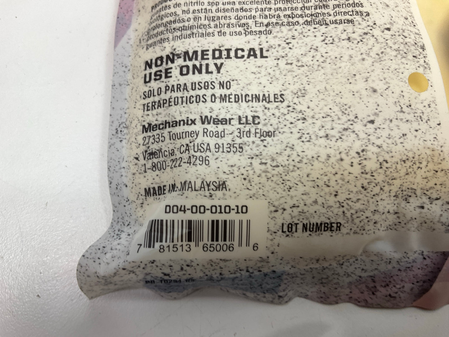 (5) 10 Packs MECHANIX WEAR 004-00-010 Latex Large Gloves, 7 Mil Thick