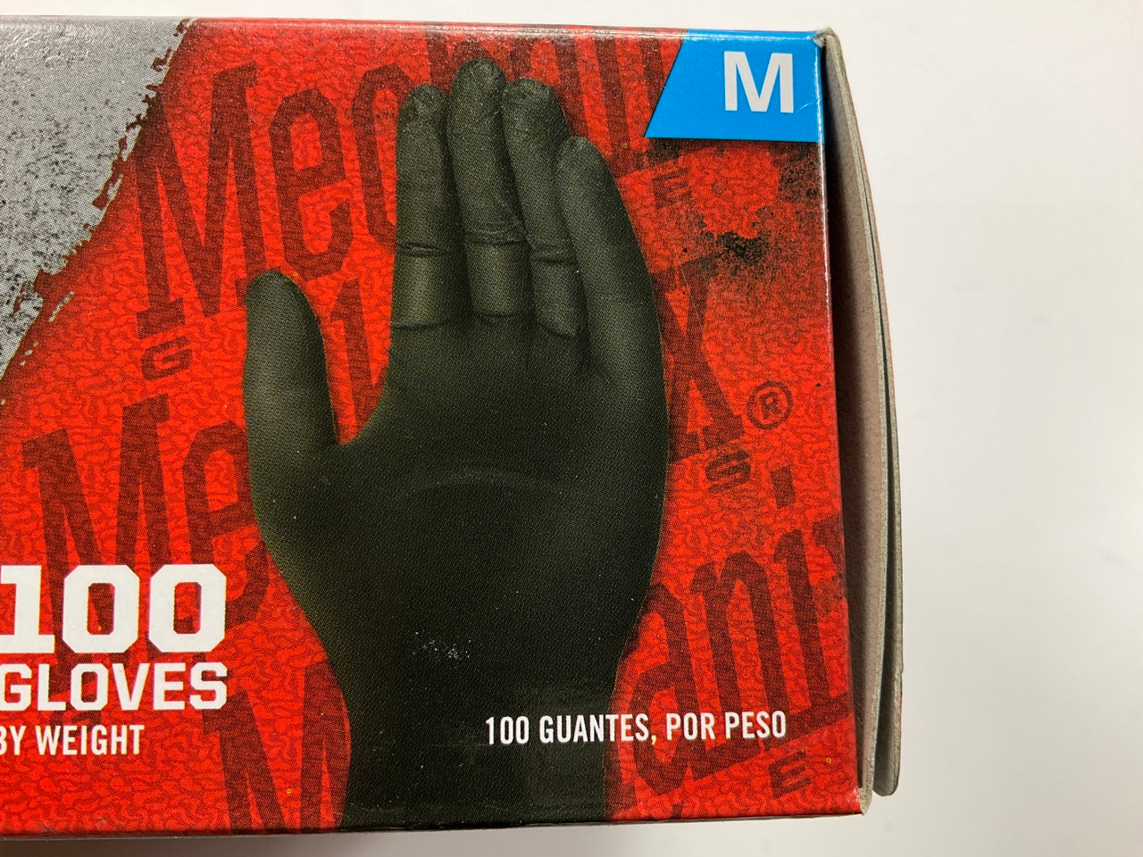 (5) PACKS Mechanix Wear D13-05-009-100 Latex Free Medium Gloves, Nitrile, 5 Mil