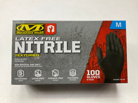 Mechanix Wear D13-05-009 100 Medium Gloves - Latex Free - Nitrile - 5 Mil Thick