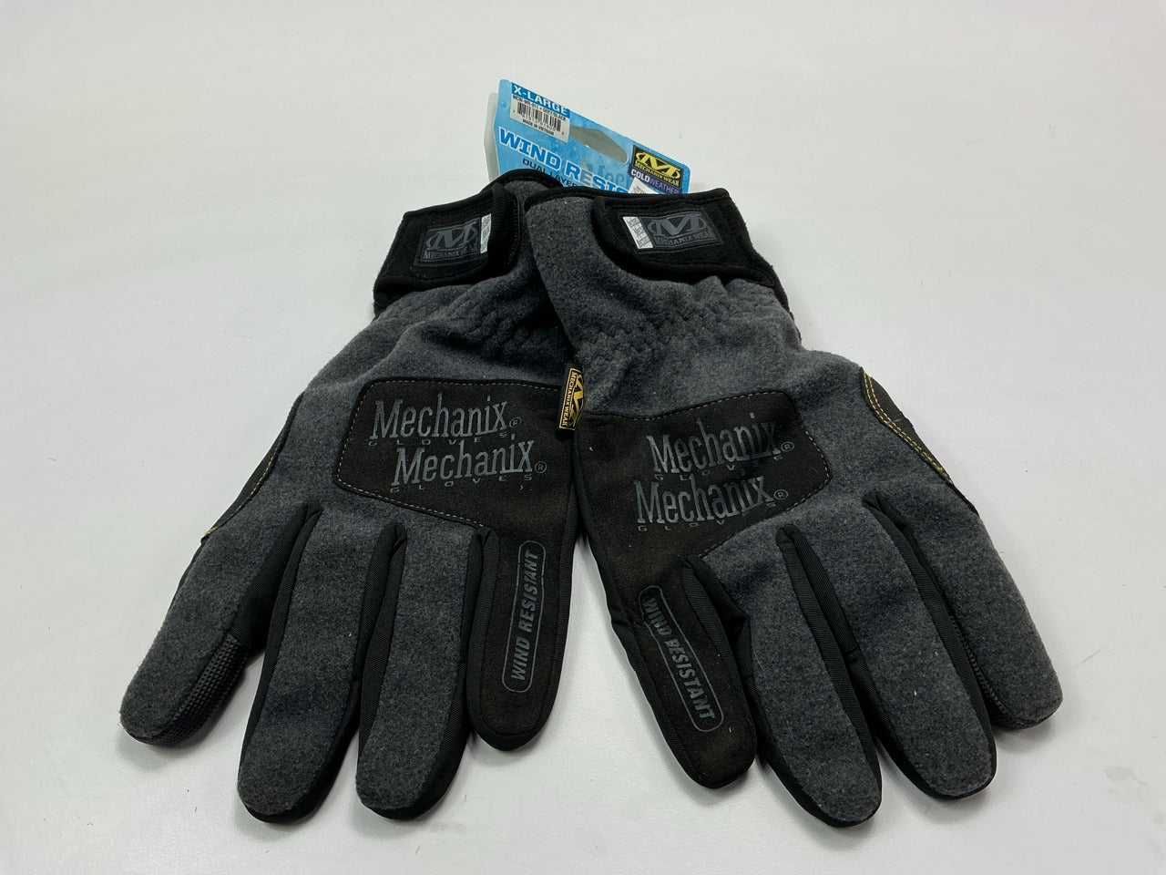 Mechanix Wear MCW-WR-011 Wind Resistant Gloves (X-Large, Black/Grey)