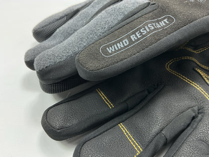 Mechanix Wear MCW-WR-011 Wind Resistant Gloves (X-Large, Black/Grey)