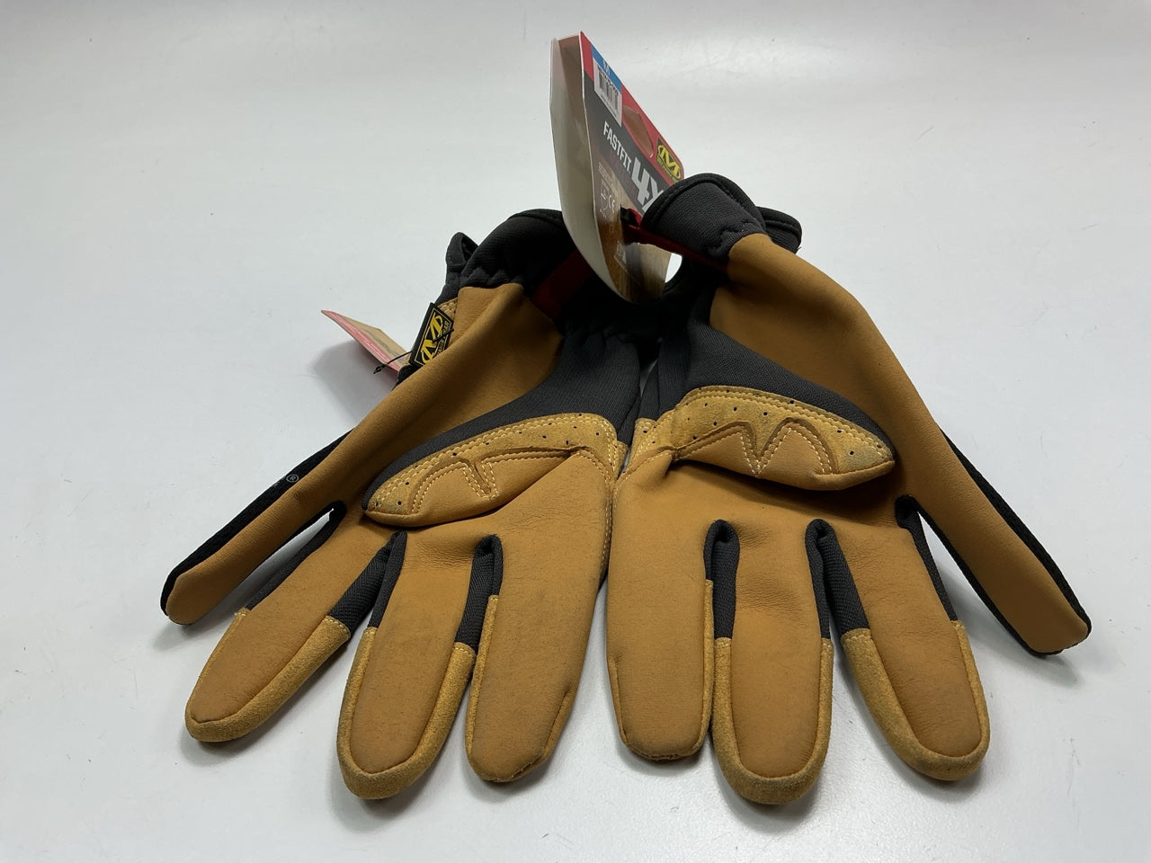 Mechanix Wear MF4X-75-009 Material4X FastFit Work Gloves, Medium, Brown/Black