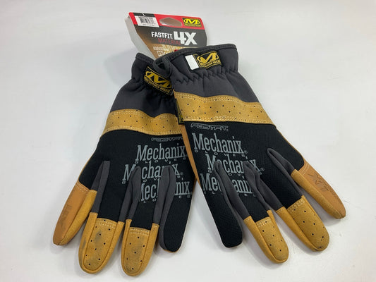 Mechanix Wear MF4X-75-010 Material4X FastFit Work Gloves, Large, Brown/Black