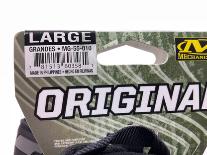 Mechanix Wear MG-55-010 ''The Original'' Black Work Gloves, Large
