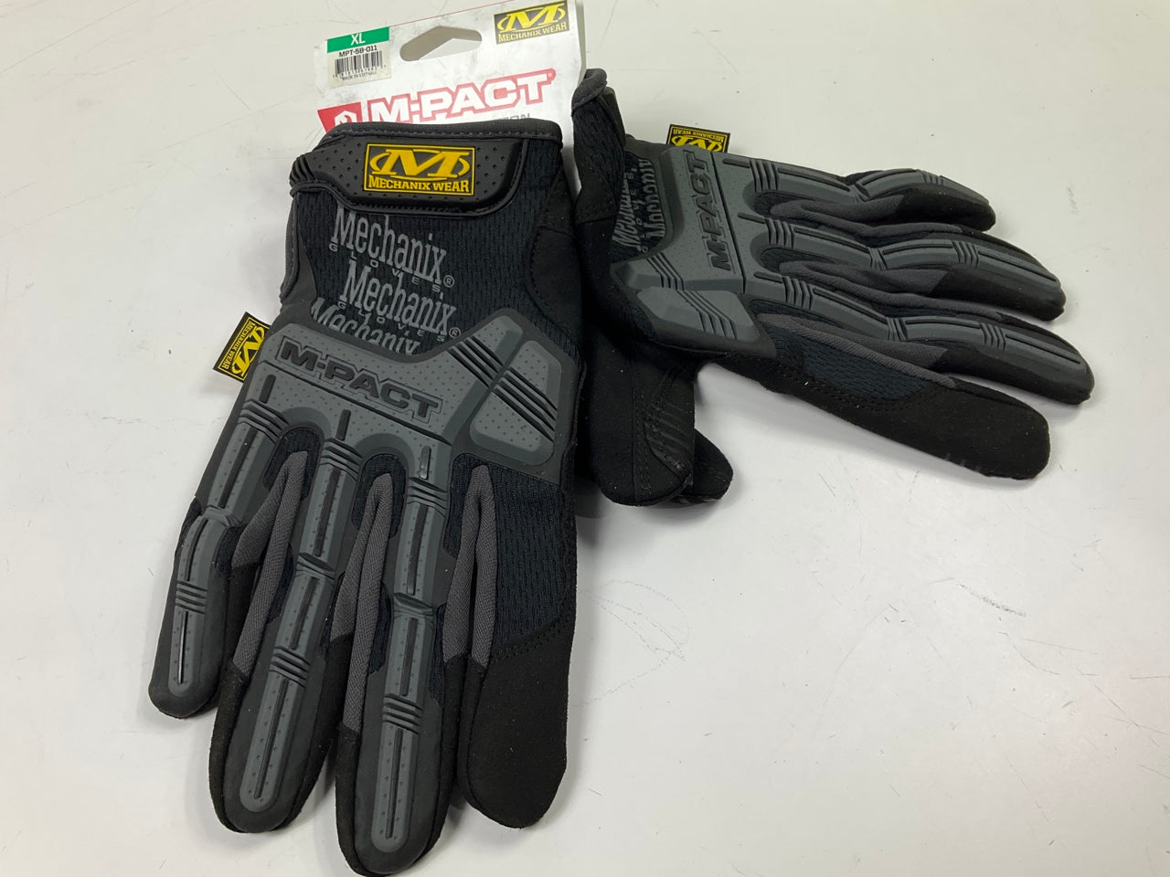 Mechanix Wear MPT-58-011 M-Pact XL Gloves Impact Resistant Work Gloves, X-Large