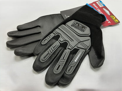 (5) Mechanix Wear Speedknit Impact Abrasion Protection Safety Work Gloves Small