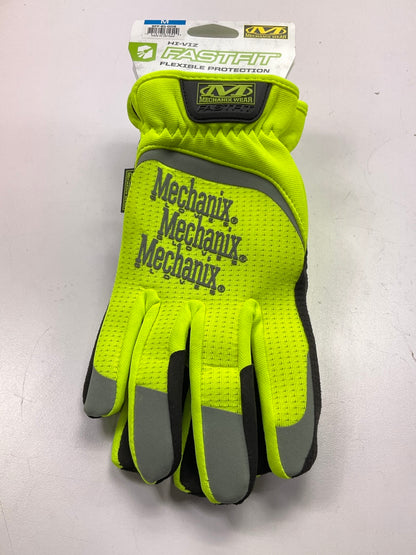 Mechanix Wear SFF-91-009 Hi-Viz Yellow Safety Fast-Fit Gloves Size M