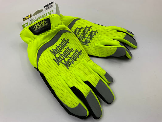 Mechanix Wear SFF-91-010 Hi-Viz Fast-Fit Fluorescent Yellow Gloves - Large