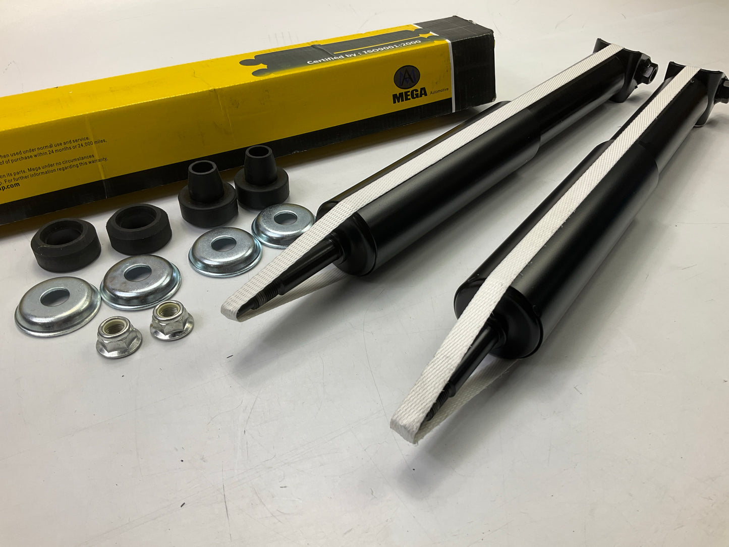 (2) Mega 134092 Rear Suspension Shock Absorber - 2000-2005 Ford Taurus, Sable