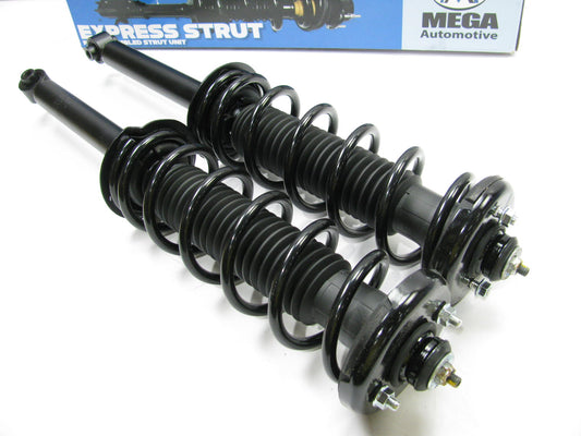 Pair Rear Struts W/ Coil Spring For 2004-2007 Honda Accord - Mega 714097