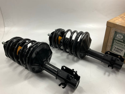 (2) Mega 724002 Suspension Strut And Coil Spring Assembly, Front
