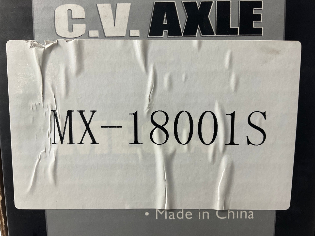 Mega MX-18001S Front Left CV Axle For 1995-1998 Acura TL