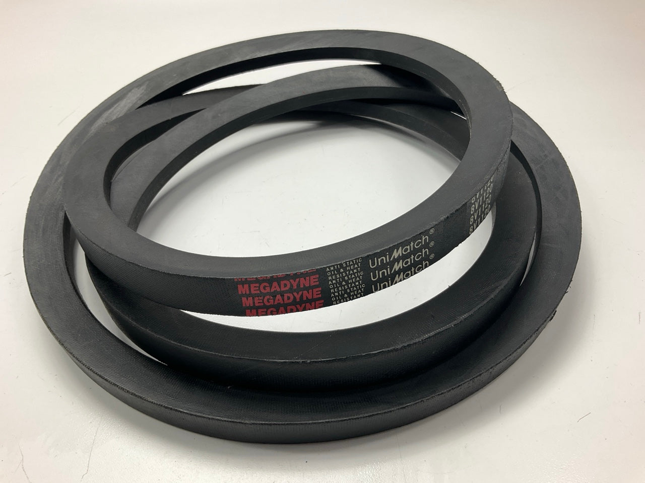 Megadyne 8V1120 Deep Wedge Industrial Accessory Drive Belt - 1'' X 112''