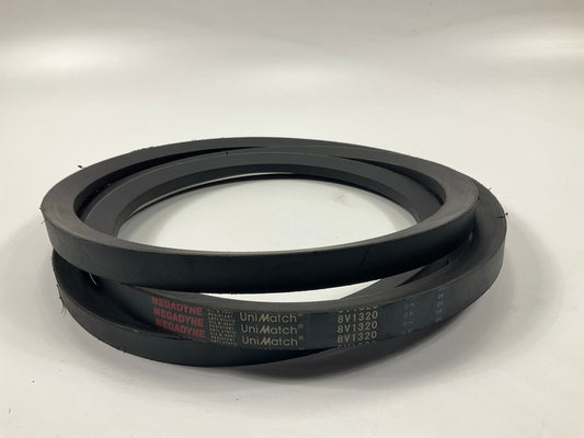 Megadyne 8V1320 Industrial Accessory Drive V-Wedge Belt - 1.00'' X 132''